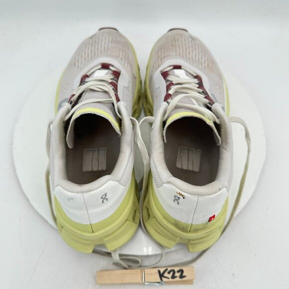 On Cloudmonster Swiss Engineering Women Sz 10 61.97783 Frost Acacia Running Shoe - Picture 9 of 13